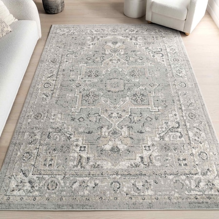 Nuloom Gena Distressed Transitional Medallion Area Rug 3ft x 5ft ACSD05A-305